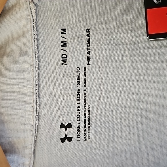 Under Armour Heatgear Loose Training Shirt 1/2 Zip Collar NWT Sz‎ M - Picture 6 of 11